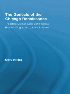 cover image of The Genesis of the Chicago Renaissance